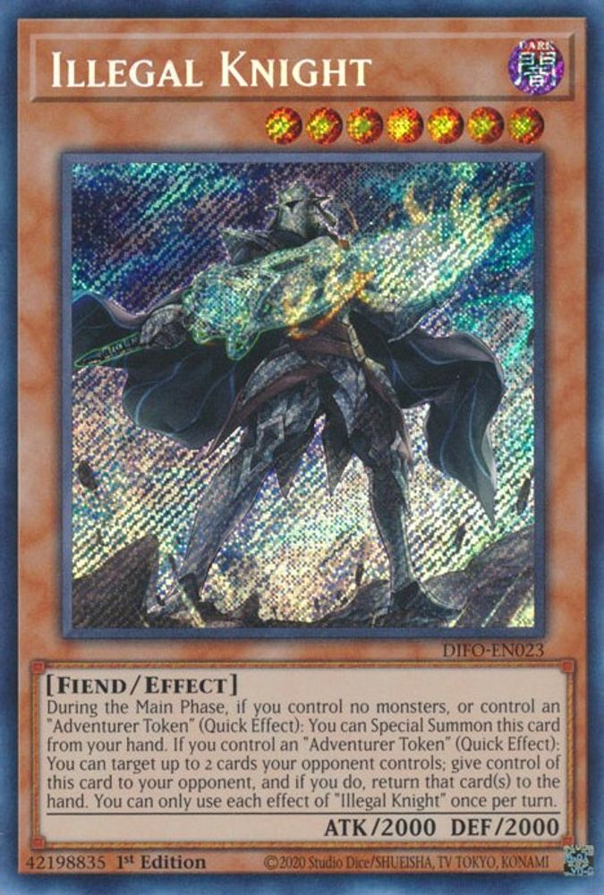 Illegal Knight, 1st-edition, front