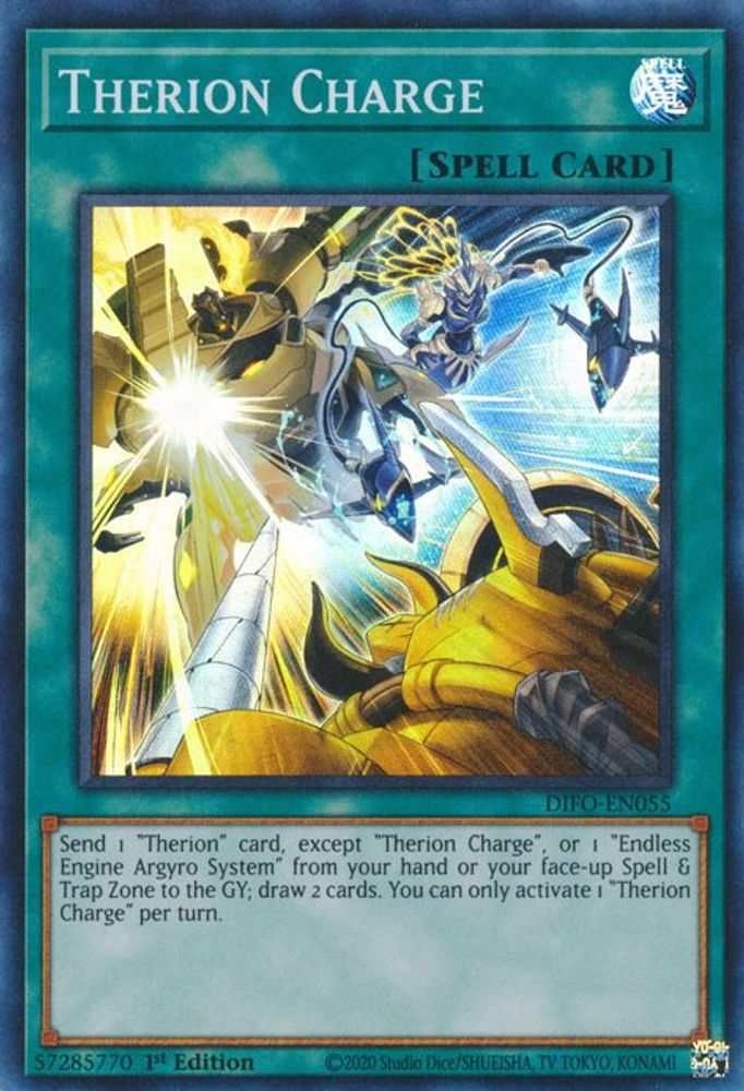 Therion Charge, 1st-edition, front
