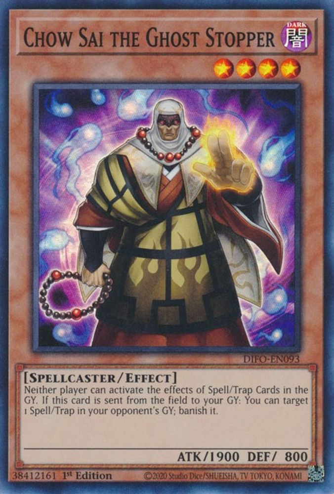 Chow Sai the Ghost Stopper, 1st-edition, front