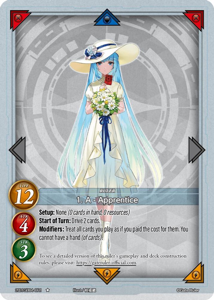 1. A - Apprentice (CR1), Standard, front