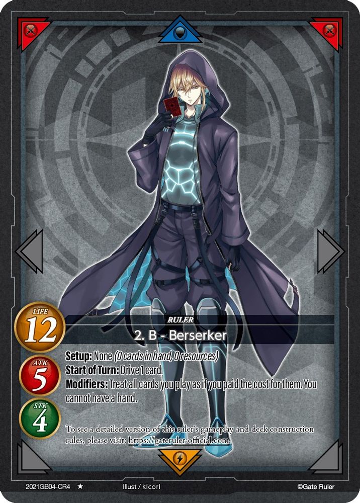 2. B - Berserker (CR4), Standard, front