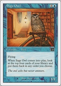 Sage Owl, Classic Sixth Edition