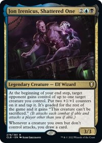 Jon Irenicus, Shattered One, Commander Legends: Battle for Baldur's Gate