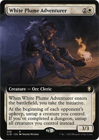 White Plume Adventurer (Extended Art), Commander Legends: Battle for Baldur's Gate
