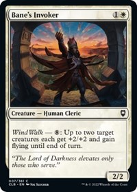 Bane's Invoker, Commander Legends: Battle for Baldur's Gate