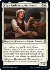 Ellyn Harbreeze, Busybody, Commander Legends: Battle for Baldur's Gate