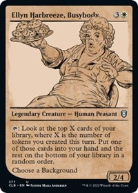 Ellyn Harbreeze, Busybody (Showcase), Commander Legends: Battle for Baldur's Gate