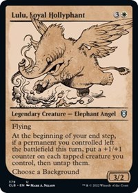 Lulu, Loyal Hollyphant (Showcase), Commander Legends: Battle for Baldur's Gate