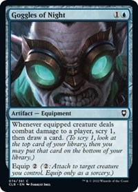 Goggles of Night, Commander Legends: Battle for Baldur's Gate