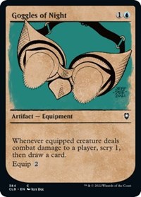 Goggles of Night (Showcase), Commander Legends: Battle for Baldur's Gate