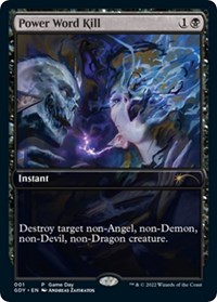 Power Word Kill, Game Day & Store Championship Promos