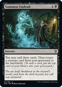 Summon Undead, Commander Legends: Battle for Baldur's Gate