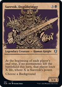 Sarevok, Deathbringer (Showcase), Commander Legends: Battle for Baldur's Gate