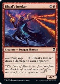 Bhaal's Invoker, Commander Legends: Battle for Baldur's Gate