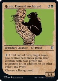 Halsin, Emerald Archdruid (Showcase), Commander Legends: Battle for Baldur's Gate