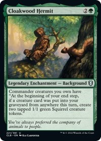 Cloakwood Hermit, Commander Legends: Battle for Baldur's Gate