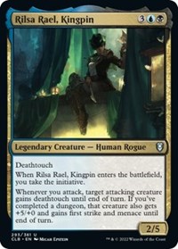 Rilsa Rael, Kingpin, Commander Legends: Battle for Baldur's Gate