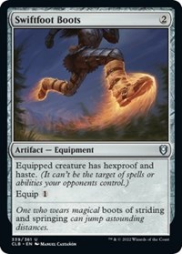 Swiftfoot Boots, Commander Legends: Battle for Baldur's Gate
