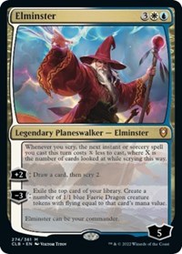 Elminster, Commander Legends: Battle for Baldur's Gate