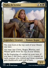 Nalia de'Arnise, Commander Legends: Battle for Baldur's Gate