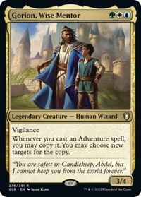 Gorion, Wise Mentor, Commander Legends: Battle for Baldur's Gate