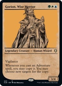 Gorion, Wise Mentor (Showcase), Commander Legends: Battle for Baldur's Gate