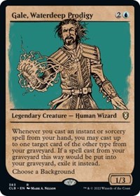 Gale, Waterdeep Prodigy (Showcase), Commander Legends: Battle for Baldur's Gate