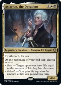 Astarion, the Decadent, Commander Legends: Battle for Baldur's Gate