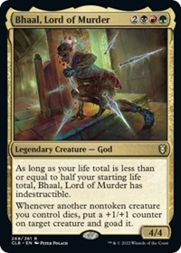 Bhaal, Lord of Murder, Commander Legends: Battle for Baldur's Gate
