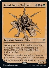 Bhaal, Lord of Murder (Showcase), Commander Legends: Battle for Baldur's Gate