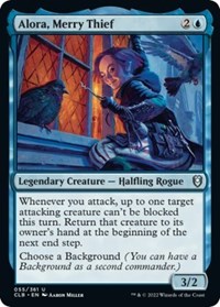 Alora, Merry Thief, Commander Legends: Battle for Baldur's Gate