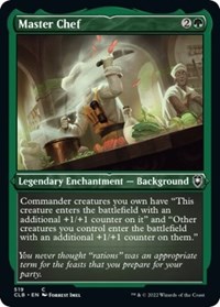 Master Chef (Foil Etched), Commander Legends: Battle for Baldur's Gate