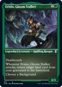 Erinis, Gloom Stalker (Foil Etched), Commander Legends: Battle for Baldur's Gate