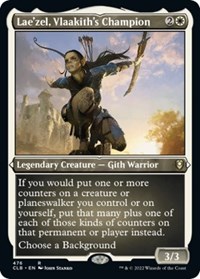 Lae'zel, Vlaakith's Champion (Foil Etched), Commander Legends: Battle for Baldur's Gate