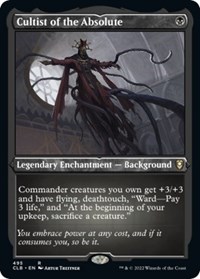 Cultist of the Absolute (Foil Etched), Commander Legends: Battle for Baldur's Gate