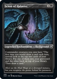 Scion of Halaster (Foil Etched), Commander Legends: Battle for Baldur's Gate