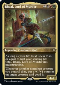 Bhaal, Lord of Murder (Foil Etched), Commander Legends: Battle for Baldur's Gate