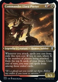 Commander Liara Portyr (Foil Etched), Commander Legends: Battle for Baldur's Gate