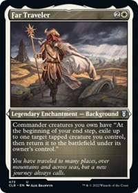 Far Traveler (Foil Etched), Commander Legends: Battle for Baldur's Gate