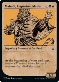 Mahadi, Emporium Master (Showcase), Commander Legends: Battle for Baldur's Gate