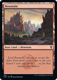 Mountain (464), Commander Legends: Battle for Baldur's Gate