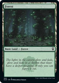Forest (468), Commander Legends: Battle for Baldur's Gate