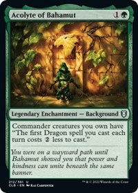 Acolyte of Bahamut, Commander Legends: Battle for Baldur's Gate