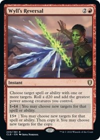 Wyll's Reversal, Commander Legends: Battle for Baldur's Gate