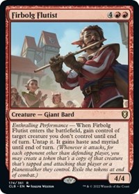 Firbolg Flutist, Commander Legends: Battle for Baldur's Gate