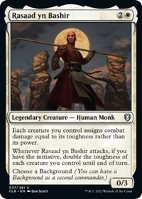 Rasaad yn Bashir, Commander Legends: Battle for Baldur's Gate