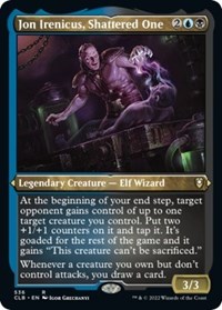 Jon Irenicus, Shattered One (Foil Etched), Commander Legends: Battle for Baldur's Gate