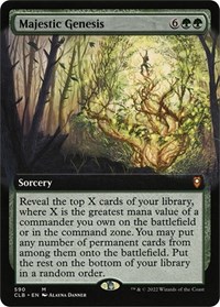Majestic Genesis (Extended Art), Commander Legends: Battle for Baldur's Gate