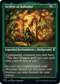 Acolyte of Bahamut (Foil Etched), Commander Legends: Battle for Baldur's Gate