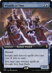 Wizards of Thay (Extended Art), Commander Legends: Battle for Baldur's Gate